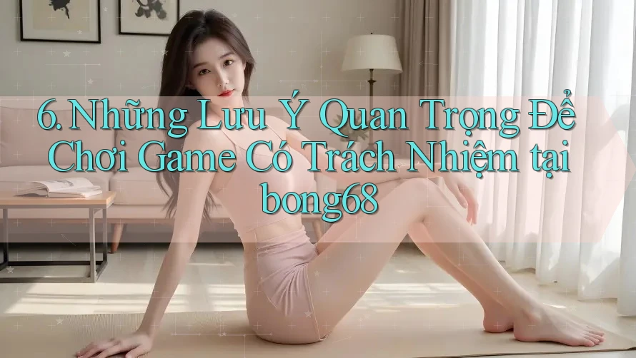 6. Những Lưu Ý Quan Trọng Để Chơi Game Có Trách Nhiệm tại bong68
