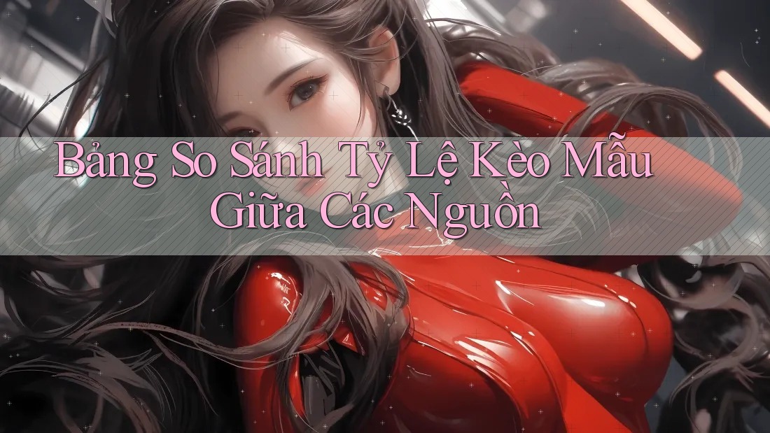 Bảng So Sánh Tỷ Lệ Kèo Mẫu Giữa Các Nguồn