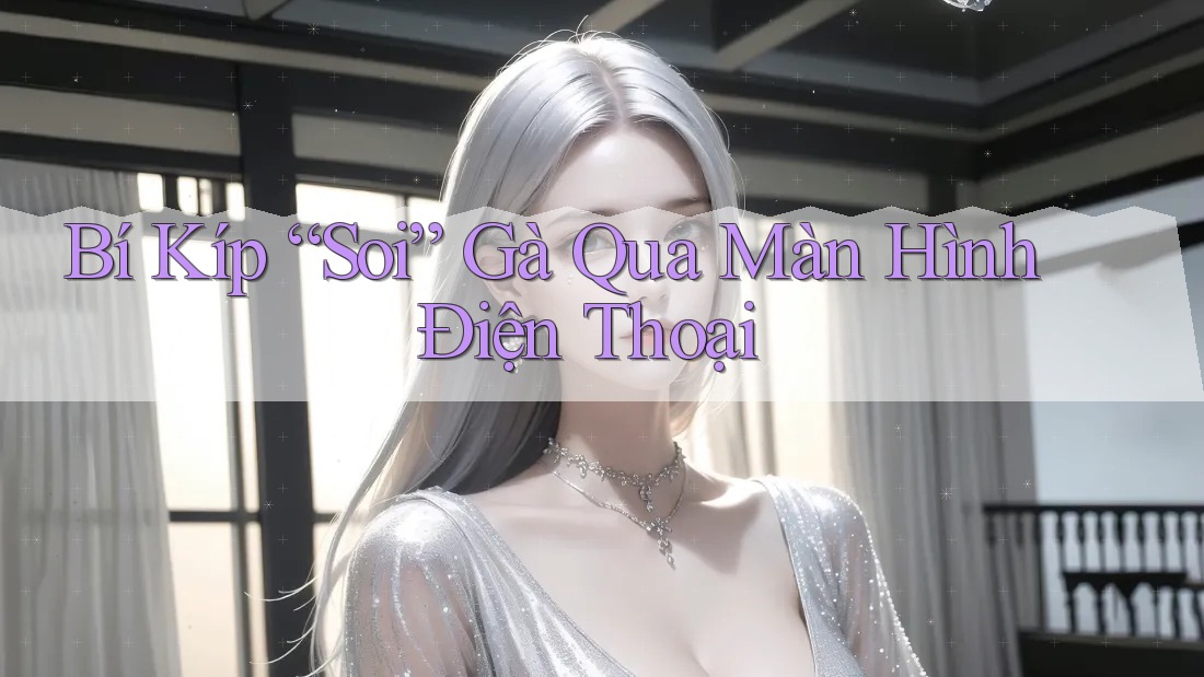 Bí Kíp “Soi” Gà Qua Màn Hình Điện Thoại