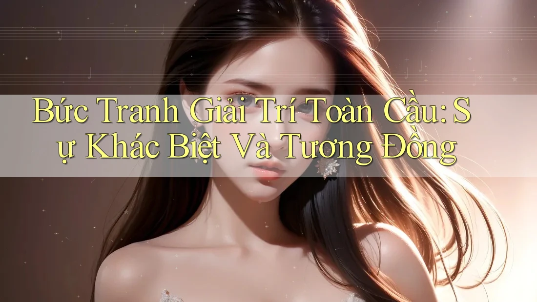 Bức Tranh Giải Trí Toàn Cầu: Sự Khác Biệt Và Tương Đồng