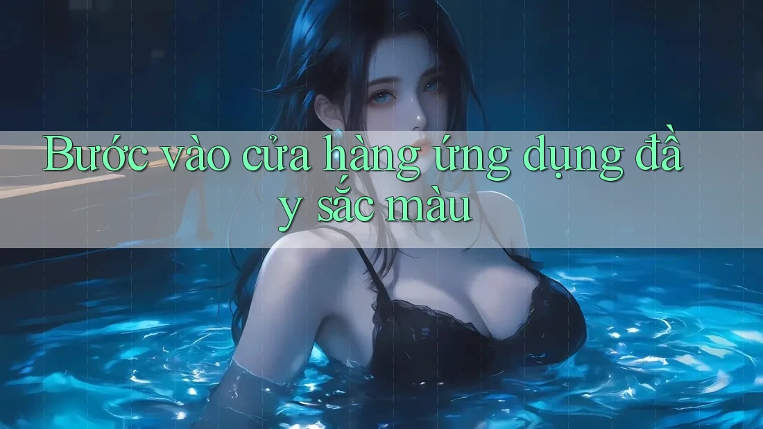 Bước vào cửa hàng ứng dụng đầy sắc màu Bước vào cửa hàng ứng dụng đầy sắc màu