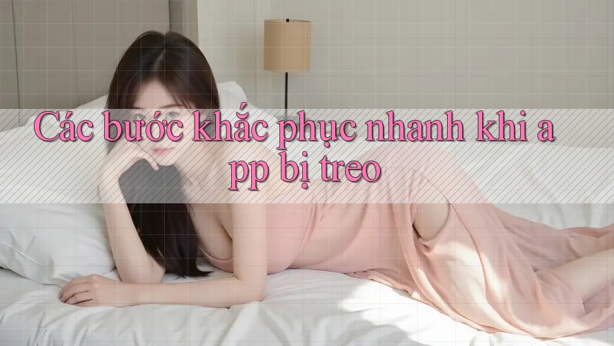 Các bước khắc phục nhanh khi app bị treo
