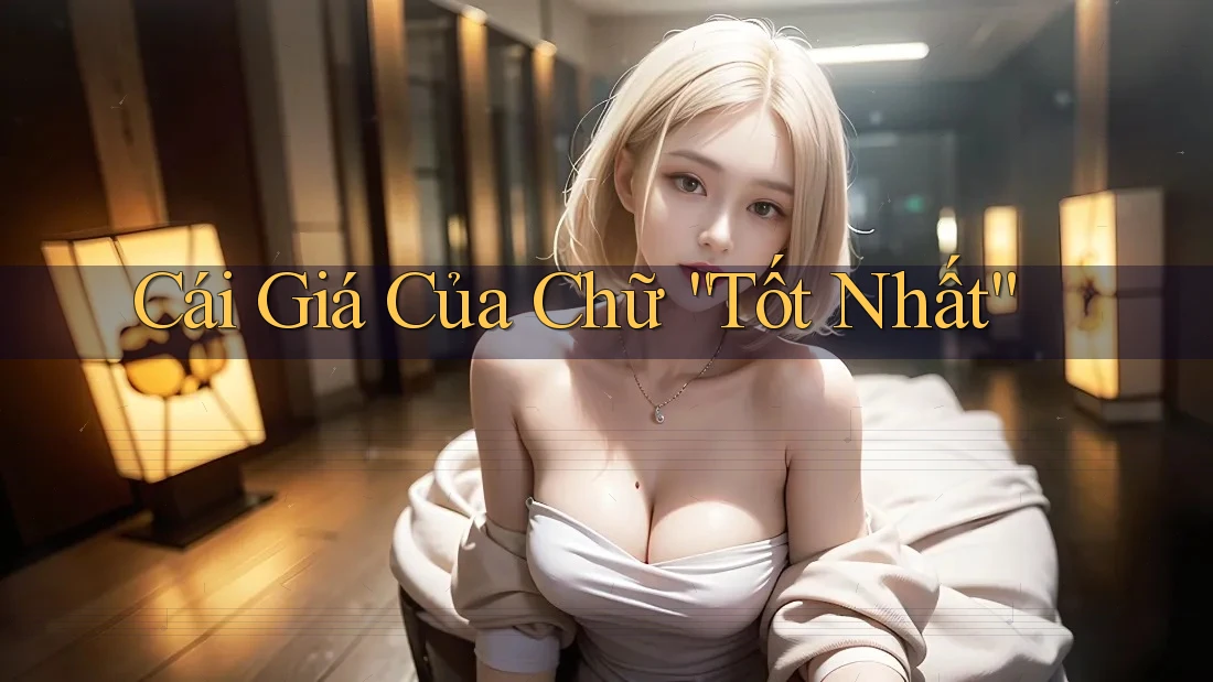 Cái Giá Của Chữ “Tốt Nhất” Cái Giá Của Chữ “Tốt Nhất”