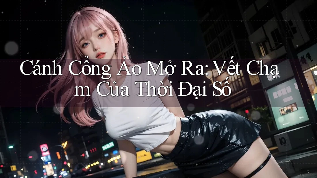 Cánh Cổng Ảo Mở Ra: Vết Chạm Của Thời Đại Số Cánh Cổng Ảo Mở Ra: Vết Chạm Của Thời Đại Số