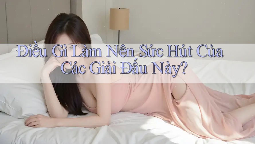 Điều Gì Làm Nên Sức Hút Của Các Giải Đấu Này? Điều Gì Làm Nên Sức Hút Của Các Giải Đấu Này?