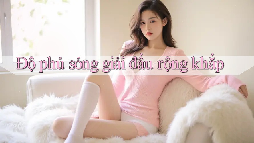 Độ phủ sóng giải đấu rộng khắp Độ phủ sóng giải đấu rộng khắp