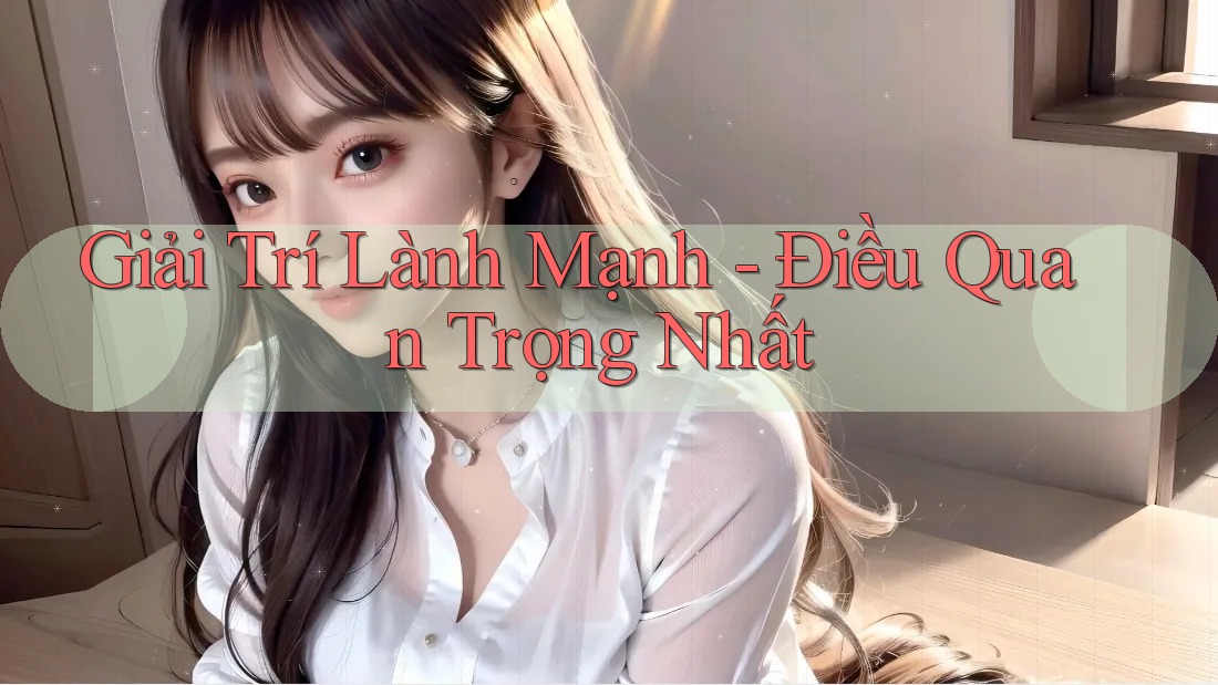 Giải Trí Lành Mạnh - Điều Quan Trọng Nhất