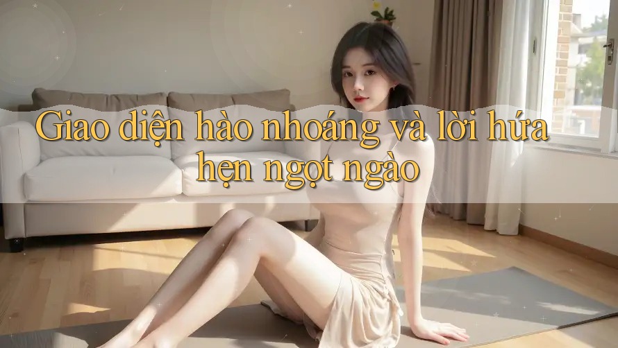 Giao diện hào nhoáng và lời hứa hẹn ngọt ngào Giao diện hào nhoáng và lời hứa hẹn ngọt ngào