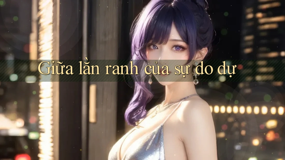 Giữa lằn ranh của sự do dự Giữa lằn ranh của sự do dự