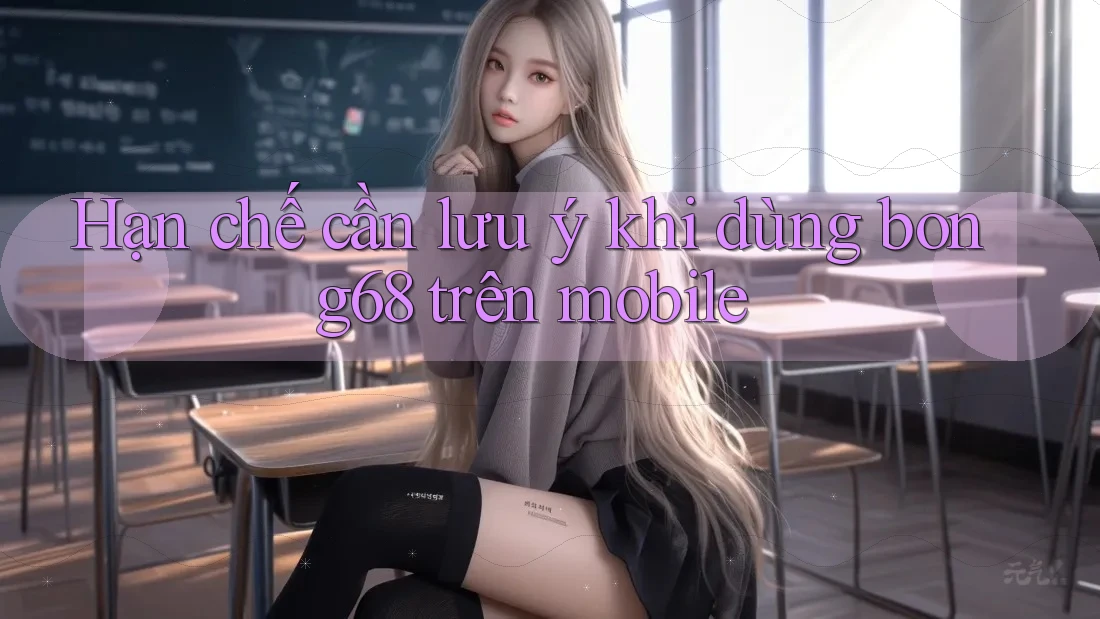 Hạn chế cần lưu ý khi dùng bong68 trên mobile Hạn chế cần lưu ý khi dùng bong68 trên mobile