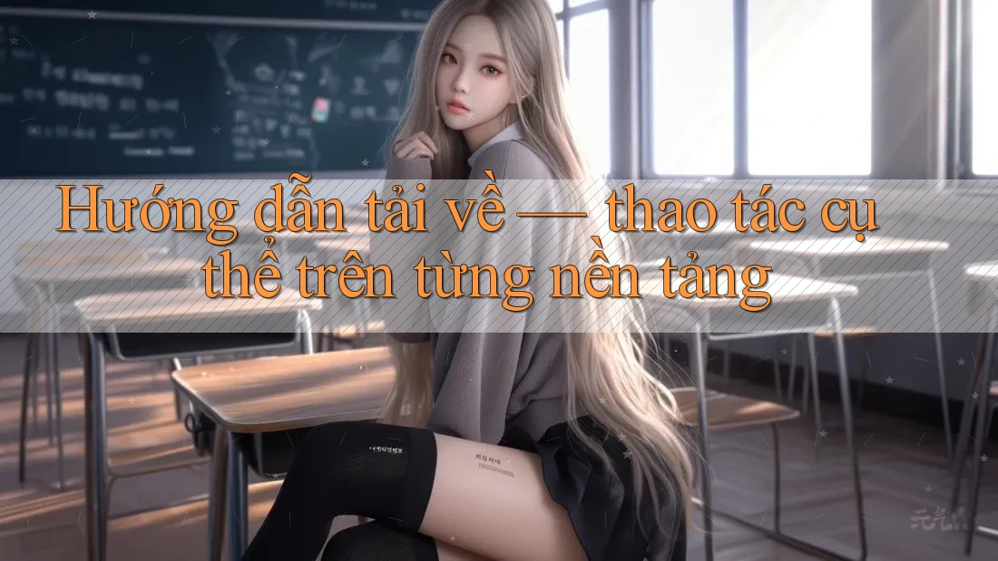 Hướng dẫn tải về — thao tác cụ thể trên từng nền tảng Hướng dẫn tải về — thao tác cụ thể trên từng nền tảng