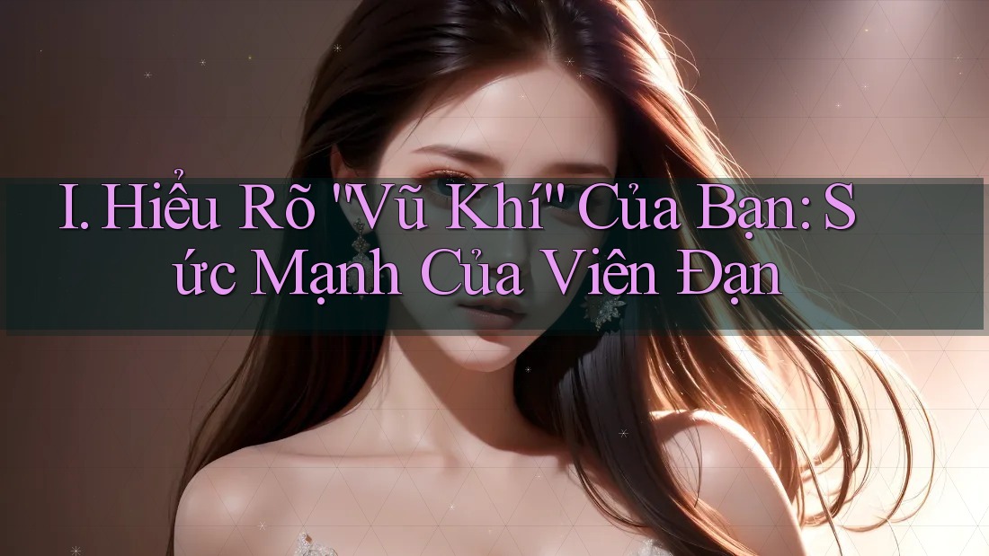 I. Hiểu Rõ “Vũ Khí” Của Bạn: Sức Mạnh Của Viên Đạn