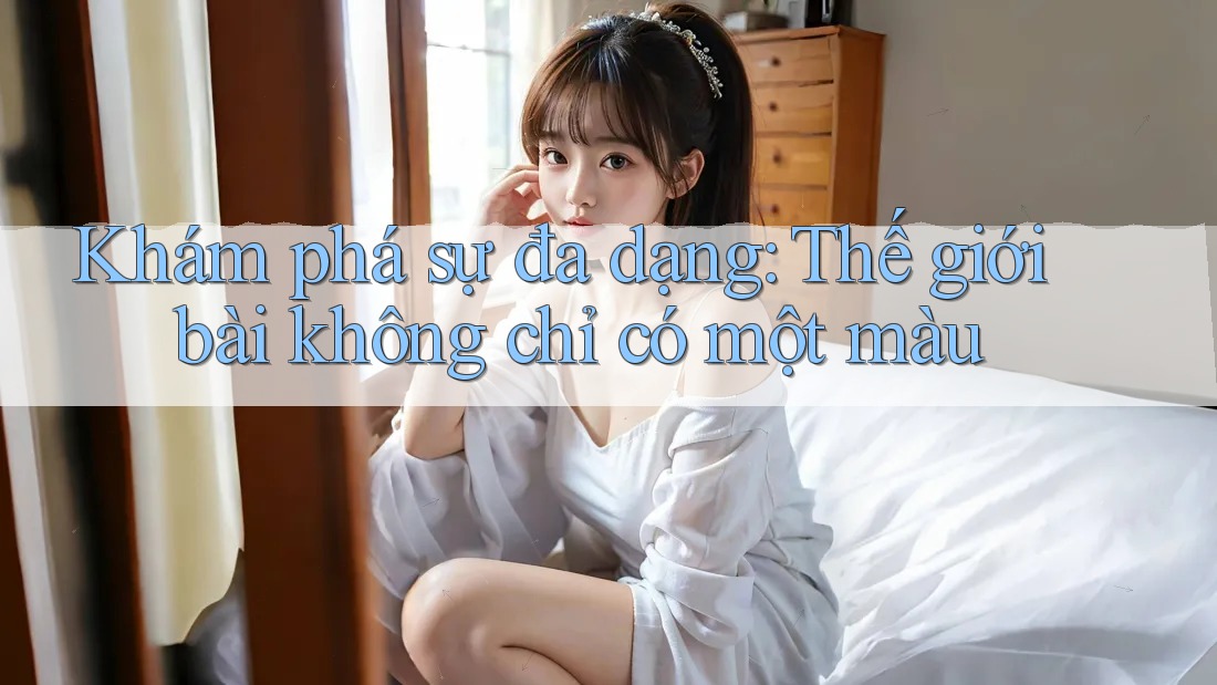 Khám phá sự đa dạng: Thế giới bài không chỉ có một màu