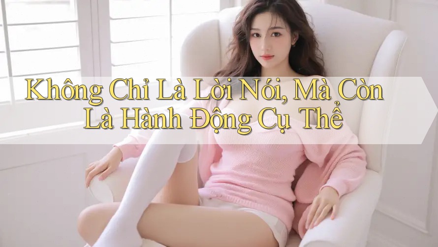 Không Chỉ Là Lời Nói, Mà Còn Là Hành Động Cụ Thể