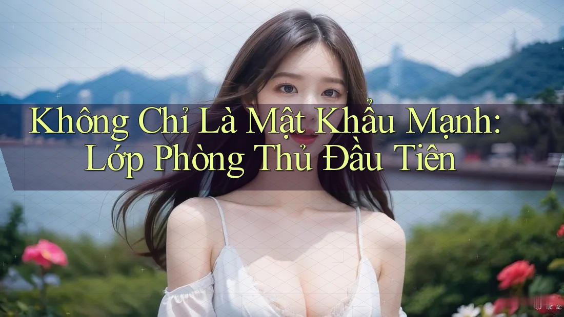 Không Chỉ Là Mật Khẩu Mạnh: Lớp Phòng Thủ Đầu Tiên Không Chỉ Là Mật Khẩu Mạnh: Lớp Phòng Thủ Đầu Tiên