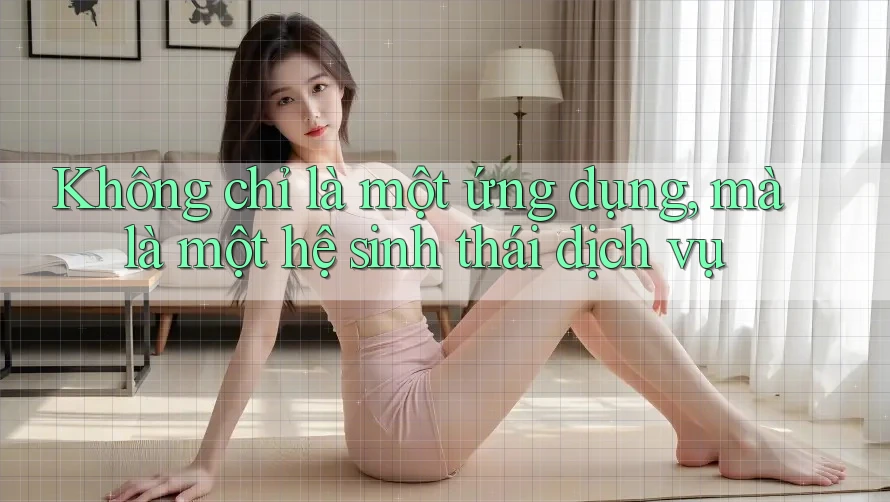 Không chỉ là một ứng dụng, mà là một hệ sinh thái dịch vụ