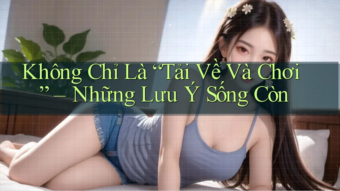 Không Chỉ Là “Tải Về Và Chơi” – Những Lưu Ý Sống Còn