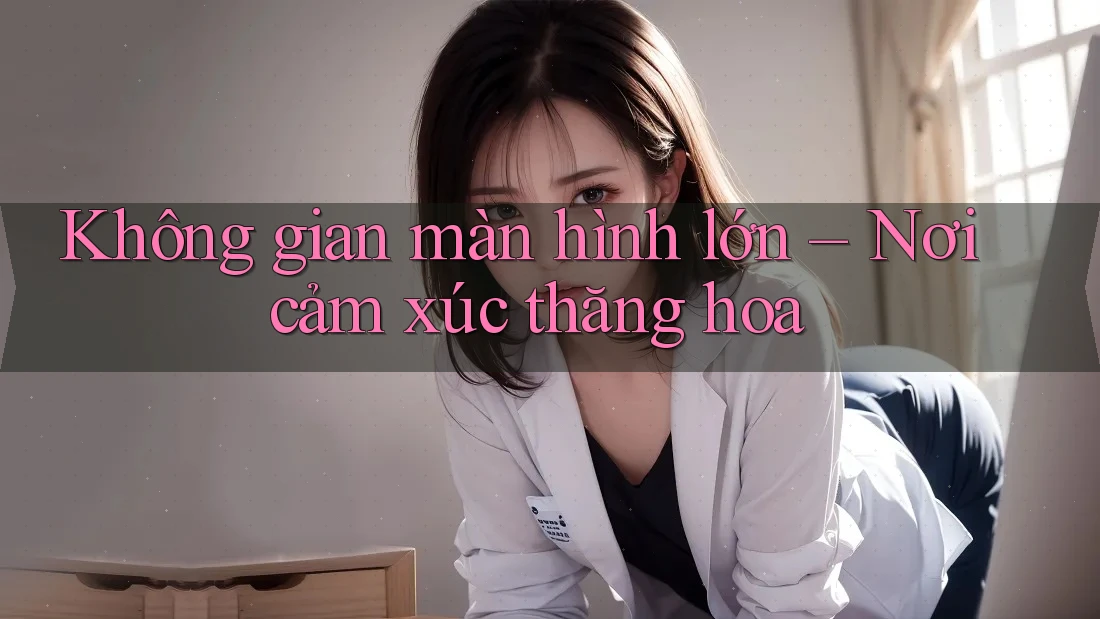 Không gian màn hình lớn – Nơi cảm xúc thăng hoa