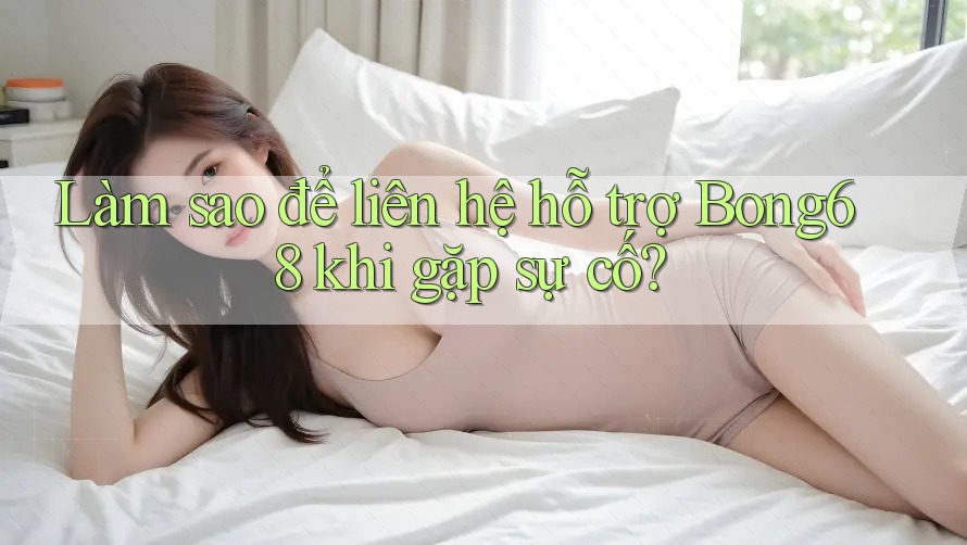 Làm sao để liên hệ hỗ trợ Bong68 khi gặp sự cố?