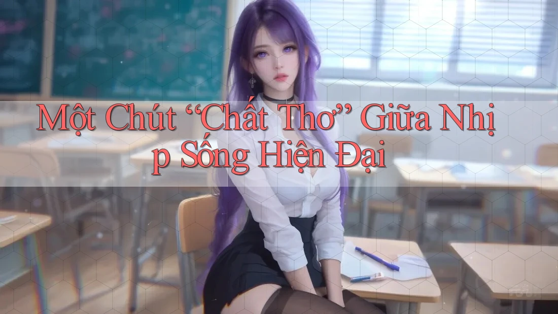 Một Chút “Chất Thơ” Giữa Nhịp Sống Hiện Đại Một Chút “Chất Thơ” Giữa Nhịp Sống Hiện Đại