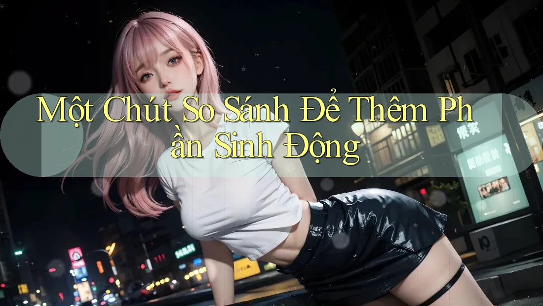Một Chút So Sánh Để Thêm Phần Sinh Động Một Chút So Sánh Để Thêm Phần Sinh Động