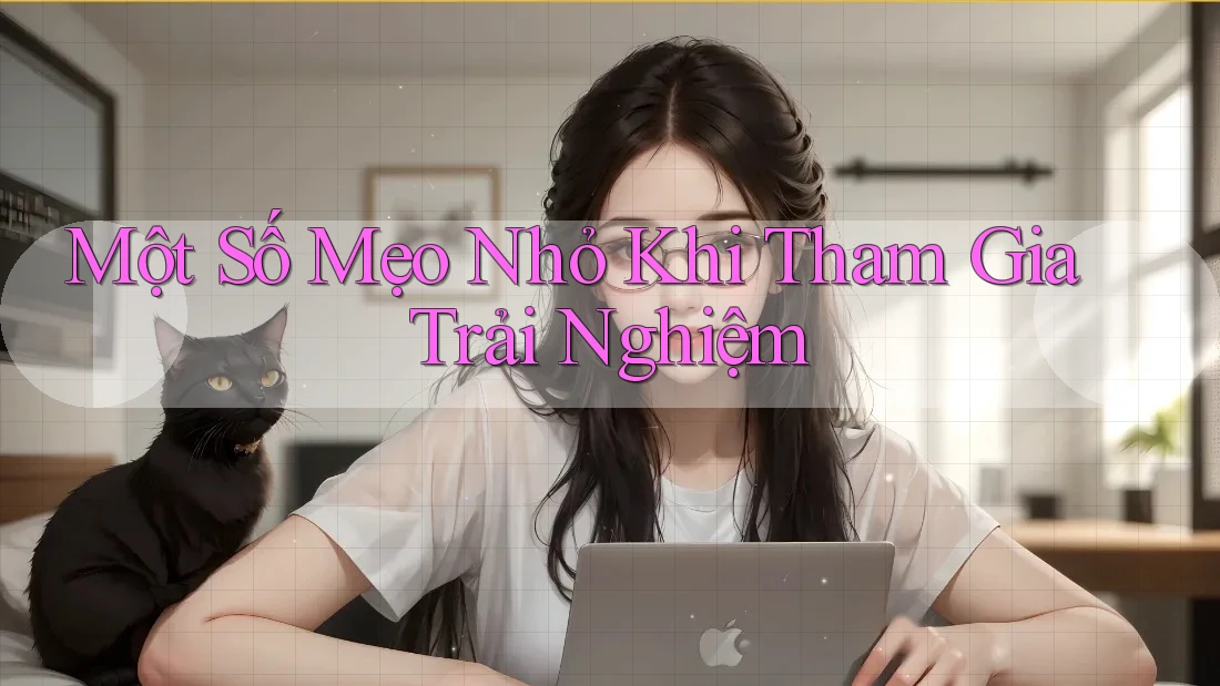 Một Số Mẹo Nhỏ Khi Tham Gia Trải Nghiệm