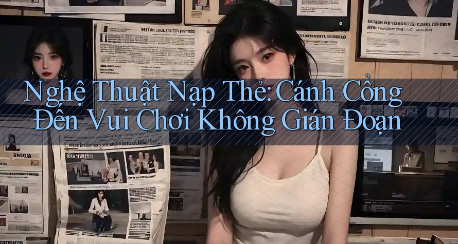 Nghệ Thuật Nạp Thẻ: Cánh Cổng Đến Vui Chơi Không Gián Đoạn Nghệ Thuật Nạp Thẻ: Cánh Cổng Đến Vui Chơi Không Gián Đoạn