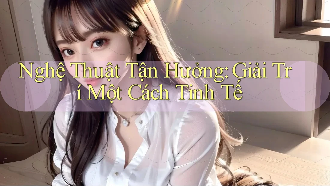 Nghệ Thuật Tận Hưởng: Giải Trí Một Cách Tinh Tế Nghệ Thuật Tận Hưởng: Giải Trí Một Cách Tinh Tế