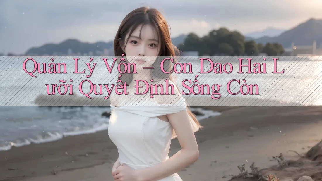 Quản Lý Vốn – Con Dao Hai Lưỡi Quyết Định Sống Còn Quản Lý Vốn – Con Dao Hai Lưỡi Quyết Định Sống Còn