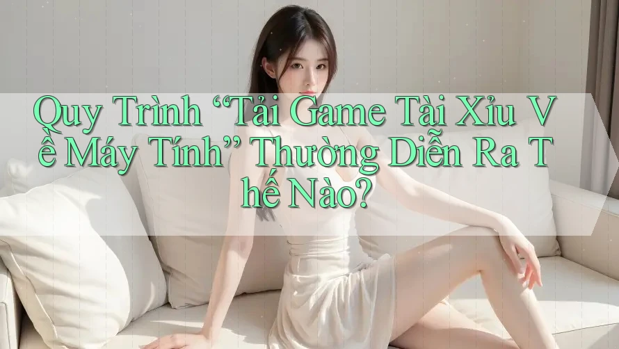 Quy Trình “Tải Game Tài Xỉu Về Máy Tính” Thường Diễn Ra Thế Nào?