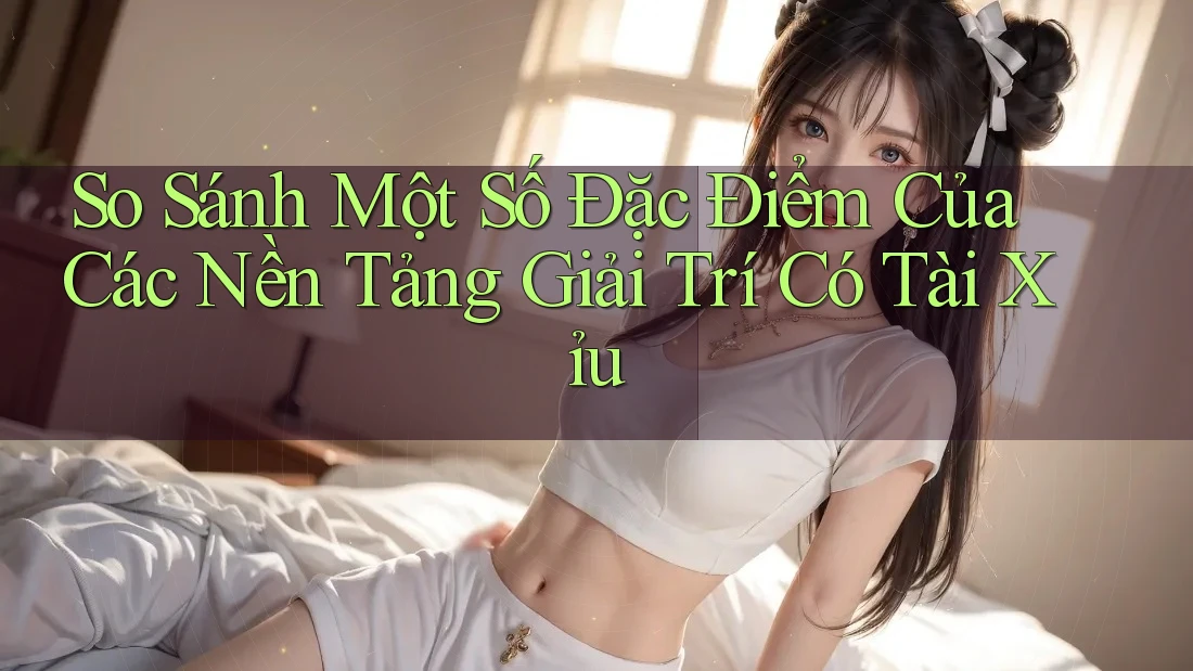 So Sánh Một Số Đặc Điểm Của Các Nền Tảng Giải Trí Có Tài Xỉu So Sánh Một Số Đặc Điểm Của Các Nền Tảng Giải Trí Có Tài Xỉu