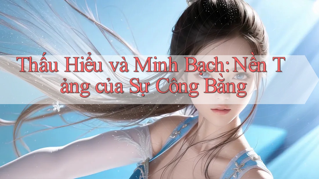 Thấu Hiểu và Minh Bạch: Nền Tảng của Sự Công Bằng Thấu Hiểu và Minh Bạch: Nền Tảng của Sự Công Bằng