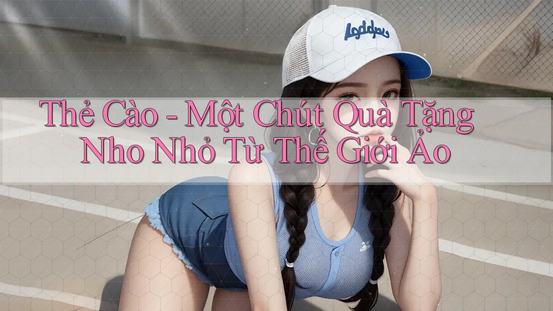 Thẻ Cào - Một Chút Quà Tặng Nho Nhỏ Từ Thế Giới Ảo Thẻ Cào - Một Chút Quà Tặng Nho Nhỏ Từ Thế Giới Ảo