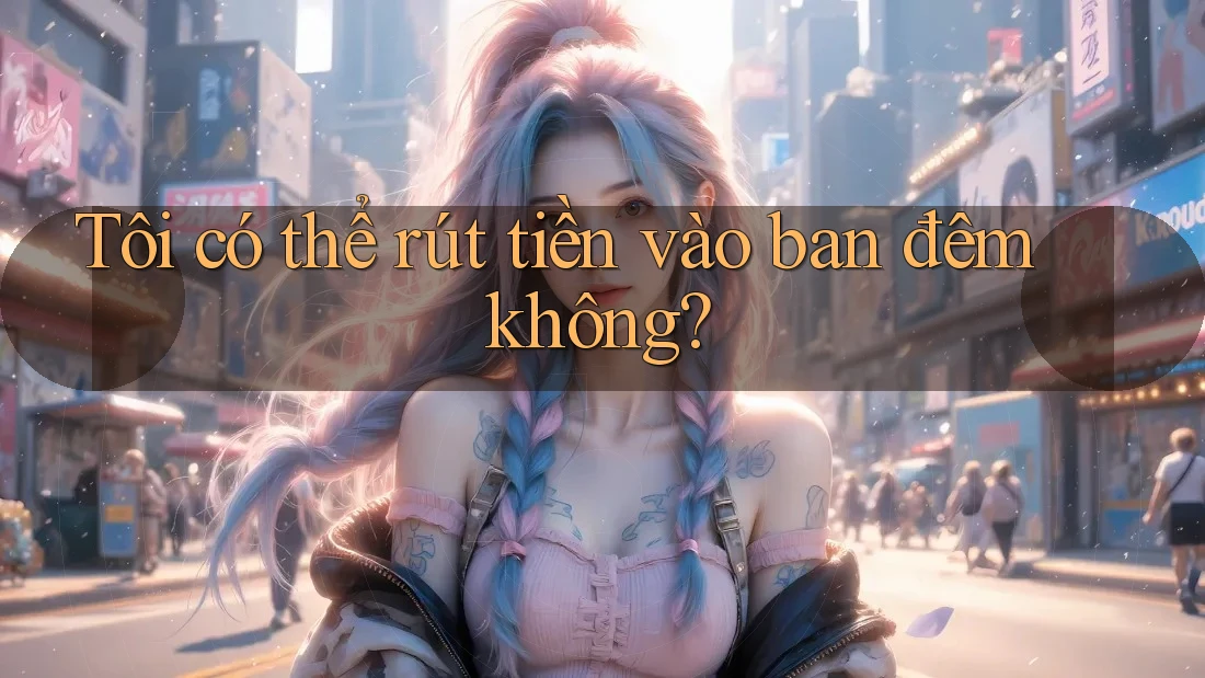 Tôi có thể rút tiền vào ban đêm không? Tôi có thể rút tiền vào ban đêm không?