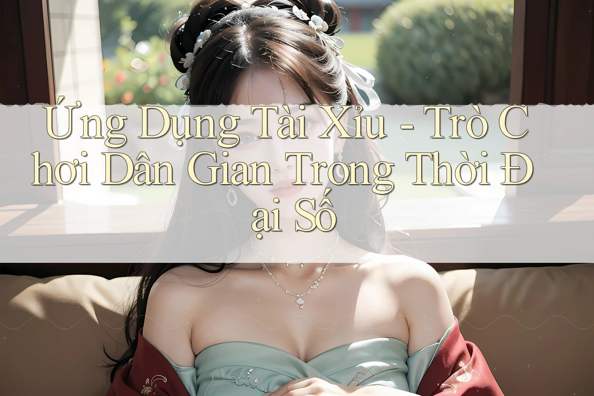 Ứng Dụng Tài Xỉu - Trò Chơi Dân Gian Trong Thời Đại Số Ứng Dụng Tài Xỉu - Trò Chơi Dân Gian Trong Thời Đại Số
