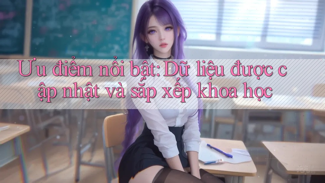 Ưu điểm nổi bật: Dữ liệu được cập nhật và sắp xếp khoa học