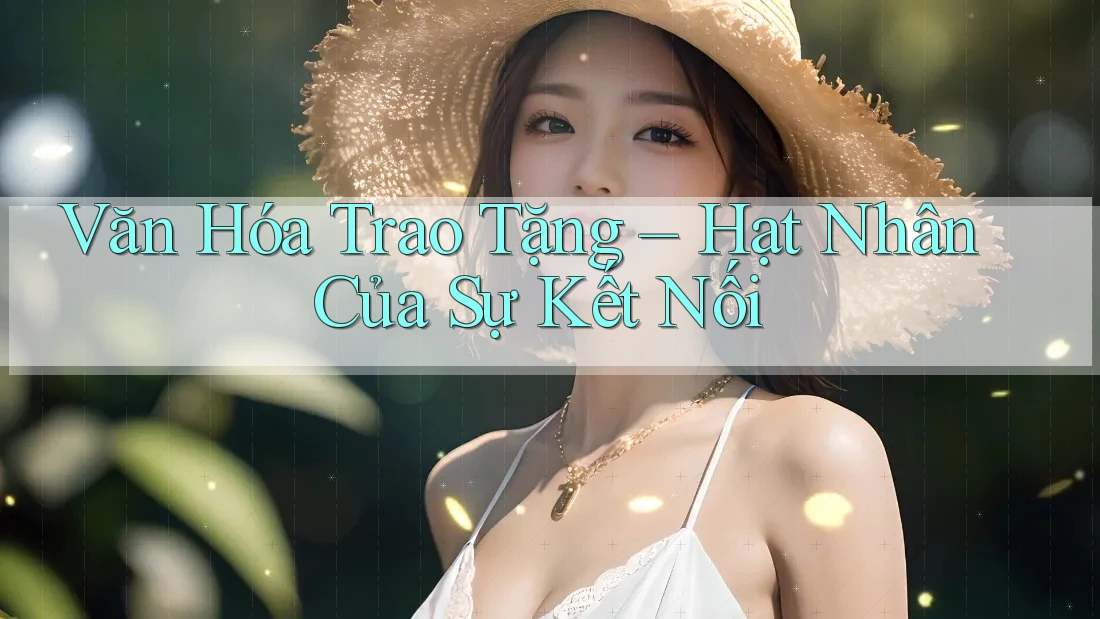 Văn Hóa Trao Tặng – Hạt Nhân Của Sự Kết Nối