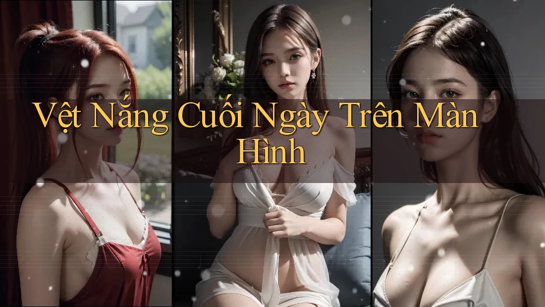 Vệt Nắng Cuối Ngày Trên Màn Hình